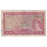 MAURITIUS - PICK 28 - 10 RUPEES - 1954 - S-