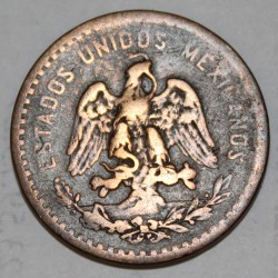 MEXIKO - KM 422 - 5 CENTAVOS 1916 MO - MEXICO