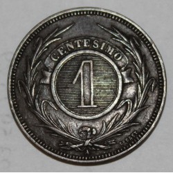 URUGUAY - KM 11 - 1 CENTESIMO 1869 A - Paris