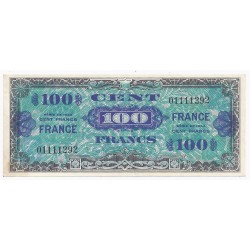 FAY VF 25/1 - 100 FRANCS VERSO FRANCE - 1945 - SANS SÉRIE - PICK 105s