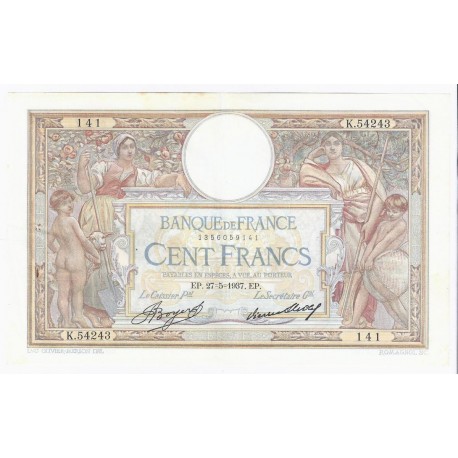 FAY 24/16 - 100 FRANCS Luc Olivier MERSON - 27/05/1937 - SUPERBE - PICK 78