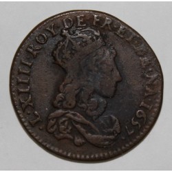 FRANCE - Gad 80 - LOUIS XV - LIARD DE FRANCE - 1657 I - LIMOGES