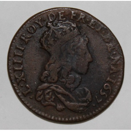 FRANKREICH - Gad 80 - LOUIS XV - LIARD DE FRANCE - 1657 I - LIMOGES