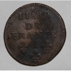 FRANKREICH - Gad 80 - LOUIS XV - LIARD DE FRANCE - 1657 I - LIMOGES