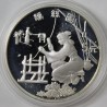 CHINA - KM 866 -  5 YUAN 1995 - Spinnen von Seide