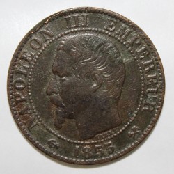 FRANCE - KM 777 - CINQ CENTIMES 1855 B Rouen NAPOLEON III TYP