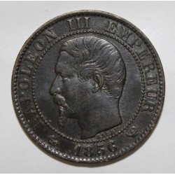 FRANKREICH - KM 777 - CINQ CENTIMES 1856 W Lille TYPE NAPOLEON III - ANKER