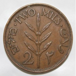 PALESTINE - KM 2 - 2 MILS 1927 - Olive branch