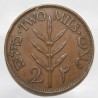 PALESTINE - KM 2 - 2 MILS 1927 - Olive branch