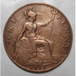 GREAT BRITAIN - KM 810 - 1 PENNY 1911 - GEORGE V