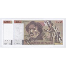 FAY 69TER/01 b - 100 FRANCS DELACROIX - 1994 - NEUF - LA PAIRE - PICK 154