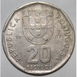 PORTUGAL - KM 634 - 20 ESCUDOS 1987