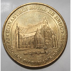 KOMMITAT 01 - AIN - BOURG EN BRESSE - KÖNIGLICHES KLOSTER VON BROU – Monnaie de Paris – 2004