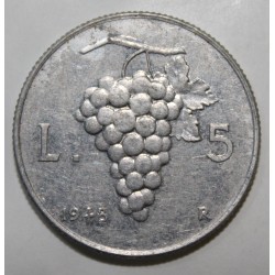 ITALIEN - KM 89 - 5 LIRE 1948