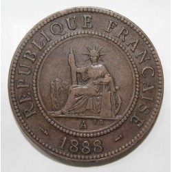 INDOCHINA - KM 1 - 1 CENT 1888 A - Paris