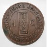 INDOCHINA - KM 1 - 1 CENT 1892 A - Paris