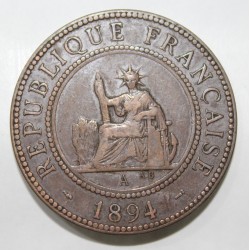 INDOCHINE - KM 1 - 1 CENT 1894 A - Paris