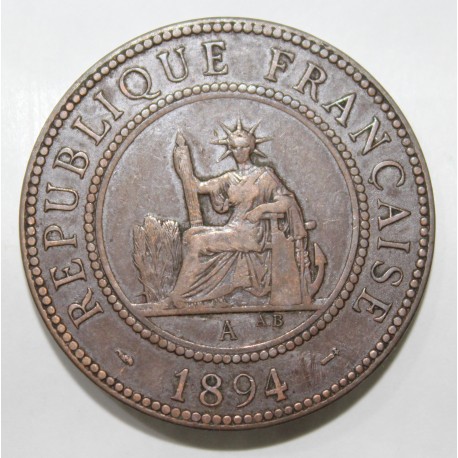 INDOCHINA - KM 1 - 1 CENT 1894 A - Paris