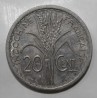 INDOCHINA - KM 29.3 - 20 CENT 1945 C - Castelsarrasin