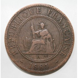 INDOCHINA - KM 1 - 1 CENT 1885 A - Paris