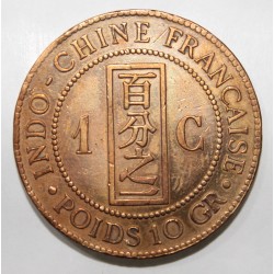 INDOCHINA - KM 1 - 1 CENT 1887 A - Paris