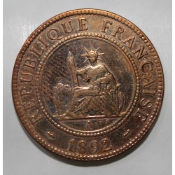 INDOCHINA - KM 1 - 1 CENT 1892 A - Paris