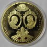 FRANCE - MEDAL - POPE FRANCOIS AND POPE BENEDICT XVI