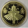 FRANKREICH - MEDAILLE - PAPST FRANZISKUS UND PAPST BENEDIKT XVI