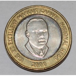 JAMAÏQUE - KM 182 - 20 DOLLARS 2000 - MARCUS GARVEY