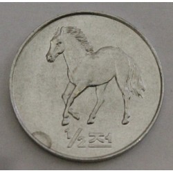 CORÉE DU NORD - KM 183 - 1/2 CHON 2002 - CHEVAL