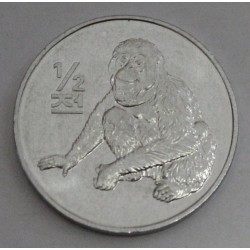 NORD KOREA - KM 184 - 1/2 CHON 2002 - ORANGUTAN