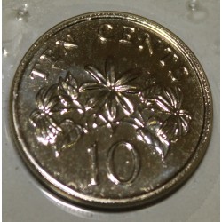 SINGAPUR - KM 100 - 10 CENTS 2003