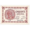 KOMITAT 75 - PARIS - HANDELSKAMMER - 50 CENTIMES 1920