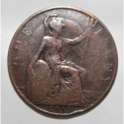 GRANDE BRETAGNE - KM 810 - 1 PENNY 1915 - GEORGE V