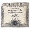 ASSIGNAT OF 15 SOLS - SERIE 554 - 23/05/1793