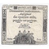 ASSIGNAT DE 15 SOLS - SERIE 519 - 23/05/1793