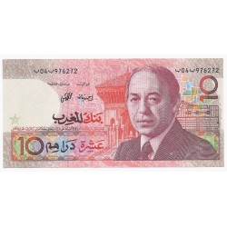 MAROC - PICK 60 a - 10 DIRHAMS - 1987 - AH 1407