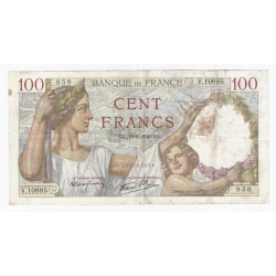 FAY 26/28 - 100 FRANCS...