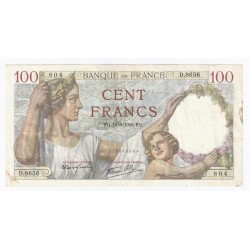 FAY 26/25 - 100 FRANCS SULLY - 14/03/1940 - TRES TRES BEAU - PICK 94