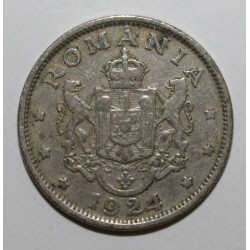 ROMANIA - KM 47 - 2 LEI 1924 - FERDINAND I