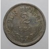 ROMANIA - KM 47 - 2 LEI 1924 - FERDINAND I