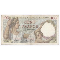 FAY 26/19 - 100 FRANCS...