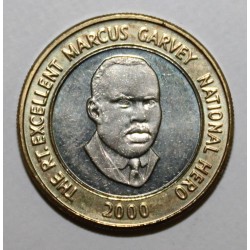 JAMAÏQUE - KM 182 - 20 DOLLARS 2000 - MARCUS GARVEY