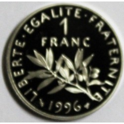 FRANKREICH - KM 925.2 - 1 FRANC 1996 TYP SAMANN