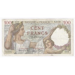 FAY 26/18 - 100 FRANCS...