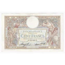 FAY 24/15 -100 FRANCS Luc Olivier MERSON - 12/03/1936 - TRES TRES BEAU - PICK 78