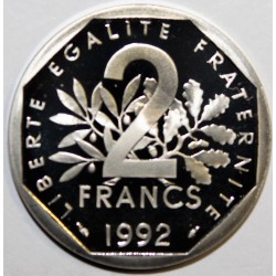 FRANCE - KM 942.2 - 2 FRANCS 1992 TYPE SOWER