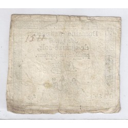 ASSIGNAT ÜBER 15 SOLS - SERIE 899 - 24/10/1792