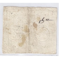 ASSIGNAT OF 15 SOLS - SERIE 26 - 04/01/1792