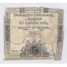 ASSIGNAT OF 15 SOLS - SERIE 29 - 04/01/1792